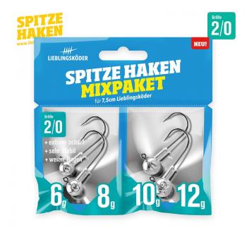 Spitze Haken Mixpaket 2/0
