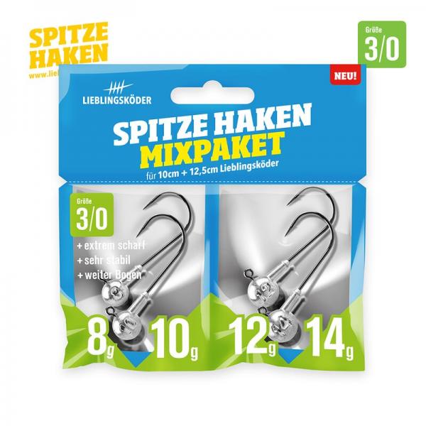 Spitze Haken Mixpaket 3/0